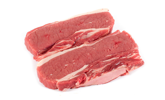 Doorregen runderlappen